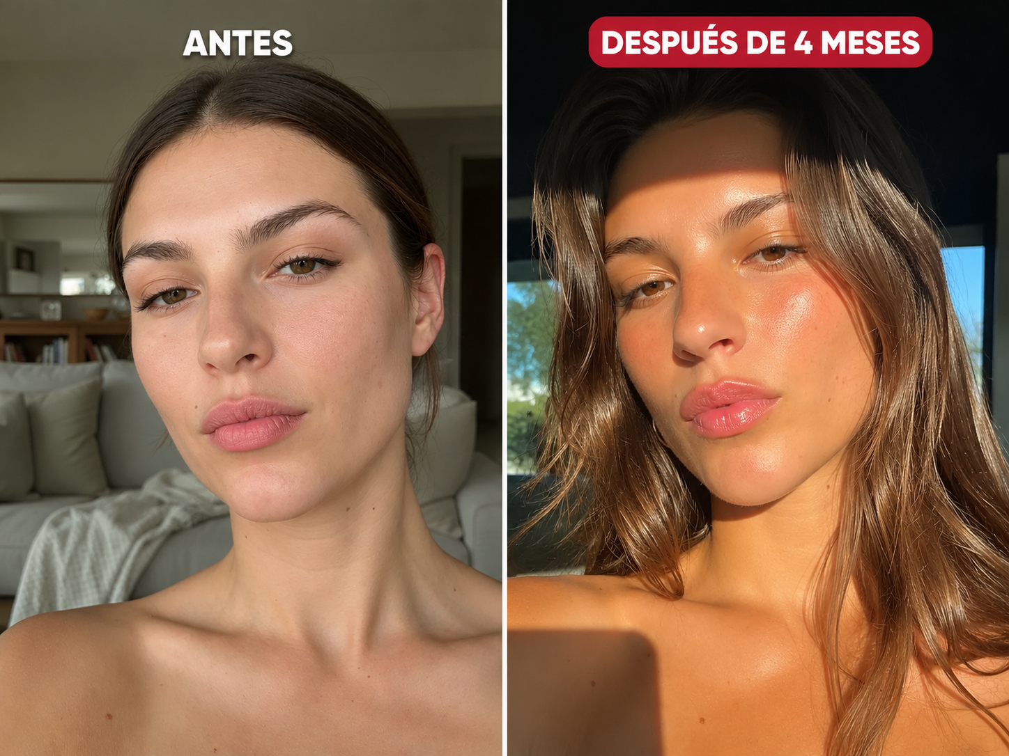 Antes y despues, Madelyn I.