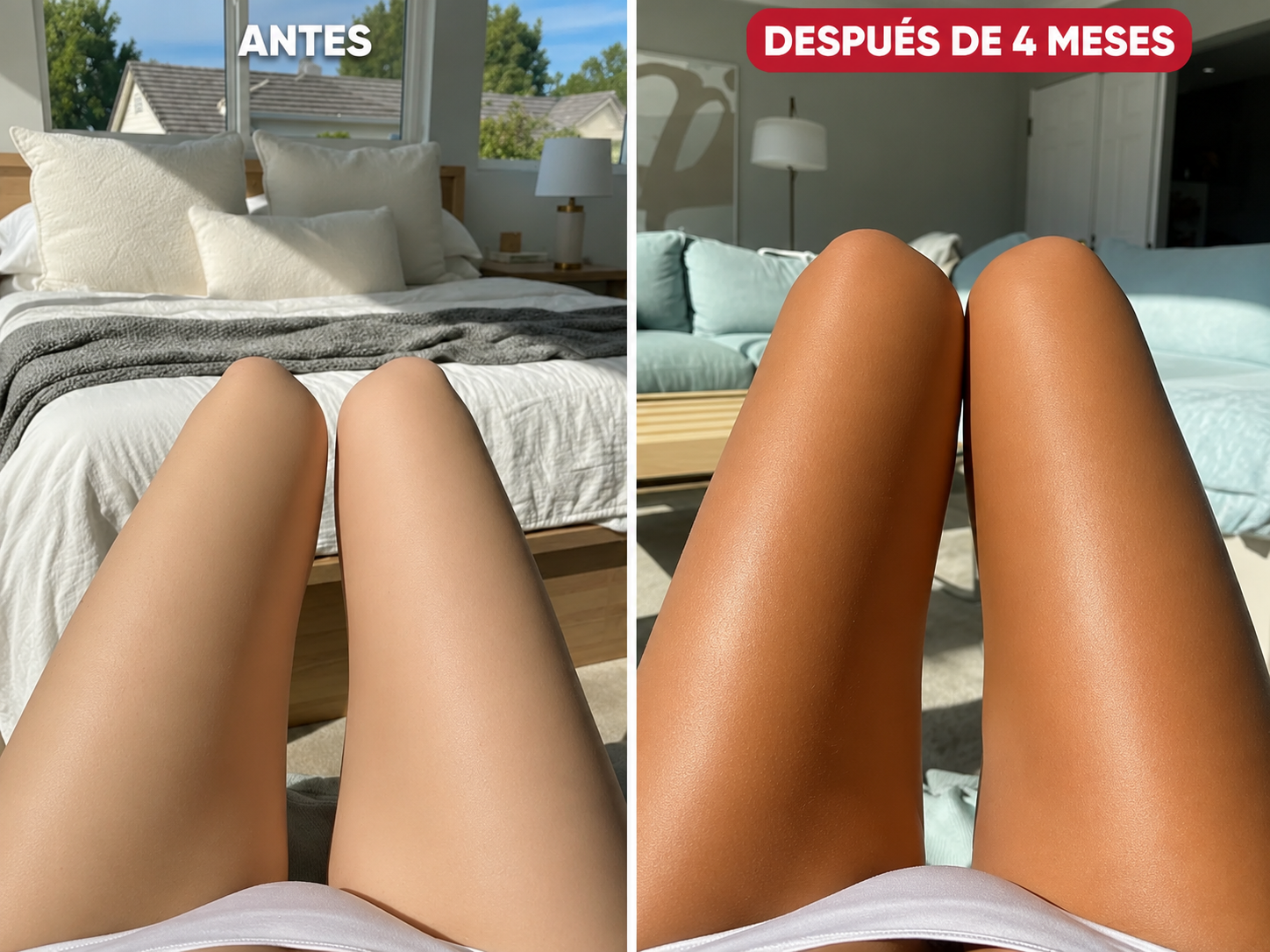 Antes y despues, Carla M.