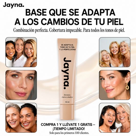 Jayna™ - Base Perfecta Adaptadora