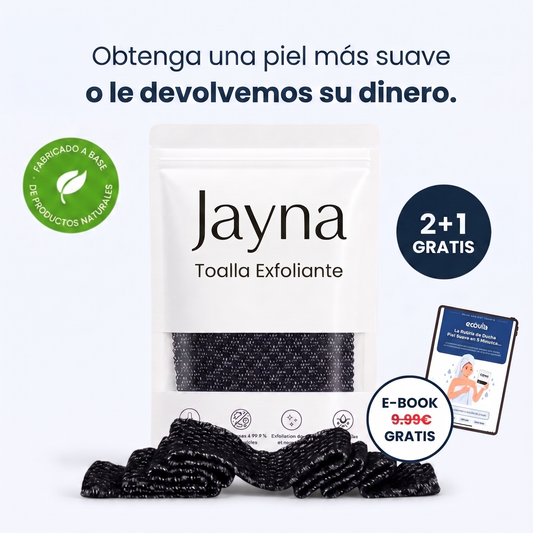 Toalla de ducha exfoliante Jayna