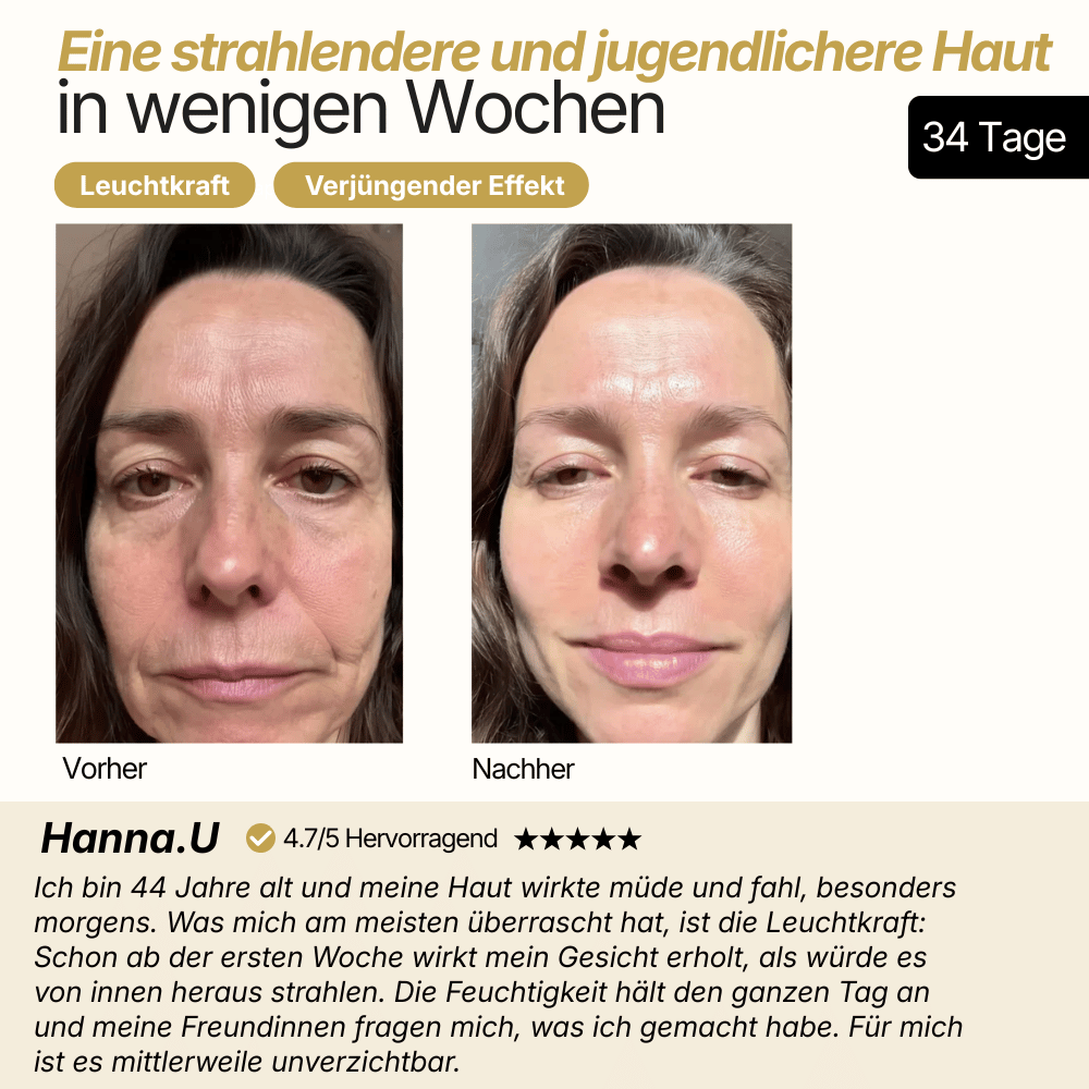 Koreanische Anti-Aging-Maske mit Kollagen und Kurkuma