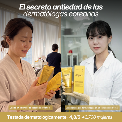 Mascarilla Coreana Antiedad con Colágeno y Cúrcuma