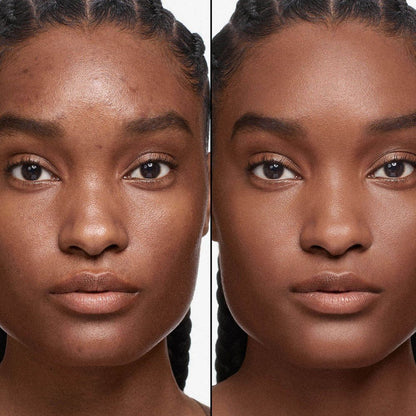 Base de maquillaje 2 en 1 con brocha integrada