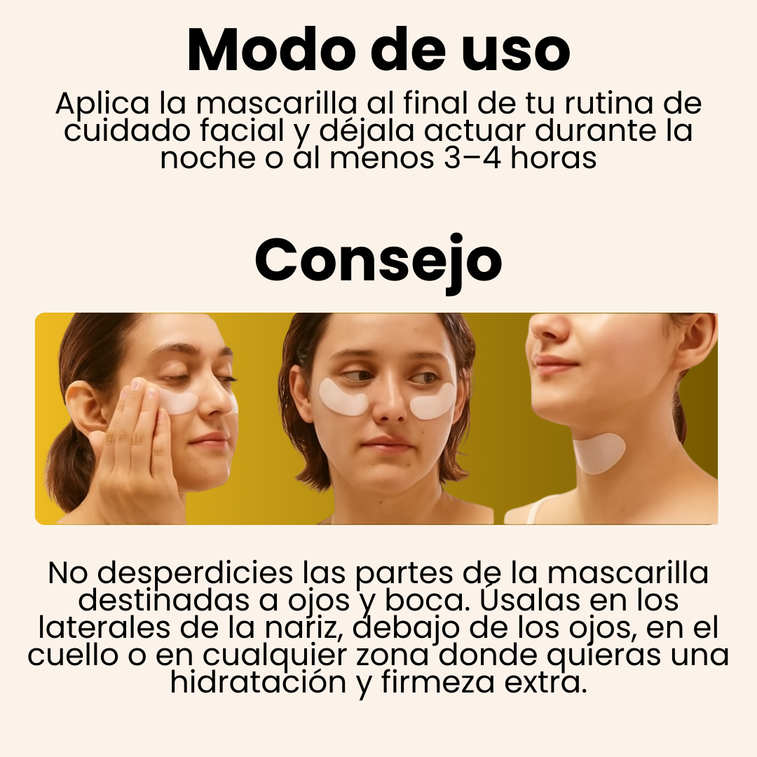 SkinMask™ – Pack x4 Mascarillas Antiarrugas y Anti-imperfecciones