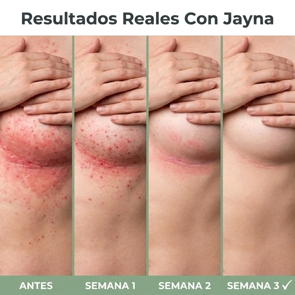 Resultados compartidos por clientas de Jayna